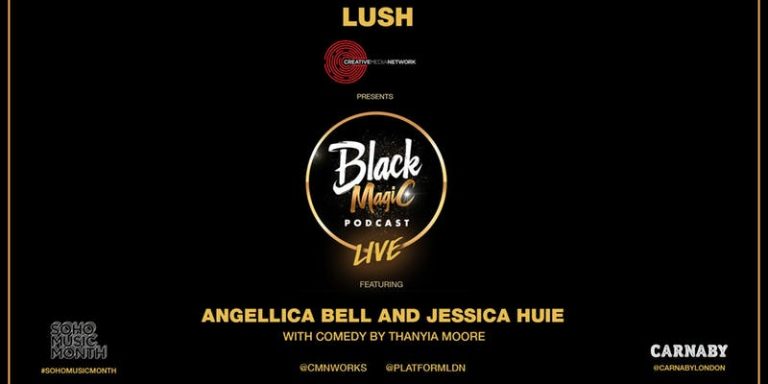 Don’t miss the #blackmagicpodcast live at Lush Studio Soho at 6.30pm!