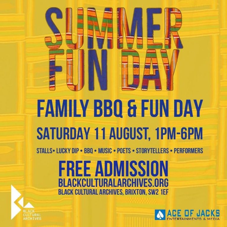Ace Of Jacks at the Black Cultural Archives Friends – Family Fun Day