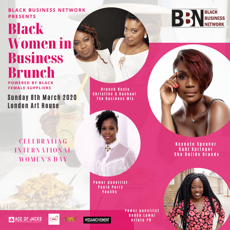 The official line up for the BLACK WOMEN IN BUSINESS BRUNCH tomorrow!