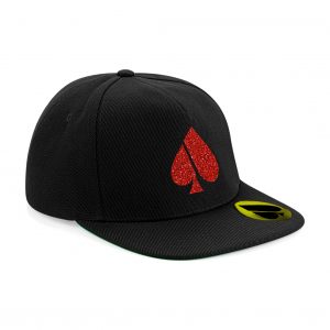 FASH-ACE BLACK SNAPBACK CAP (ADULTS)